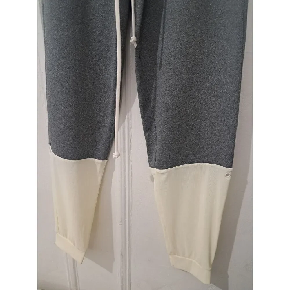 Koral Leggings Small  Gray Women’s IMMERSION Activewear Jogger SweatPants Mesh
